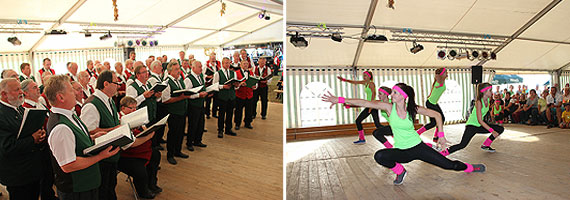 Männerchor Eula, Blasmusik mit den Lauterbachern