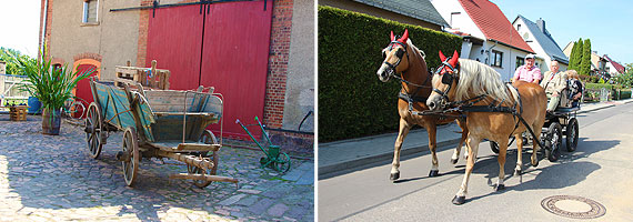 Bauernhof, Kutschfahrt durch Eula